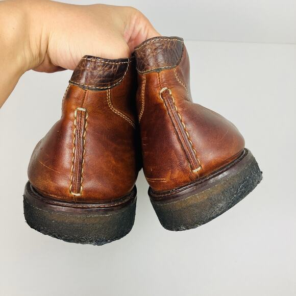 Johnston Murphy Copeland Chukka Boots Mens 12M Sheepskin Leather 25-2022 main image 9